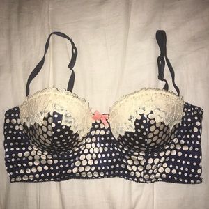 Beautiful Vintage Anthropologie Eloise Bra