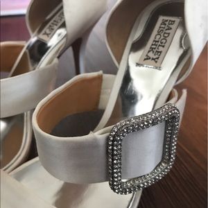 Badgley Mischka wedding heel sandals  👠💍