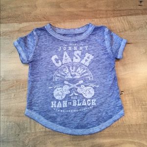 Unisex Infant 12month Johnny Cash t-Shirt