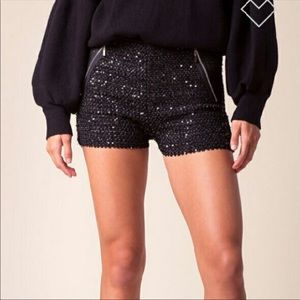 Black agaci Small shorts