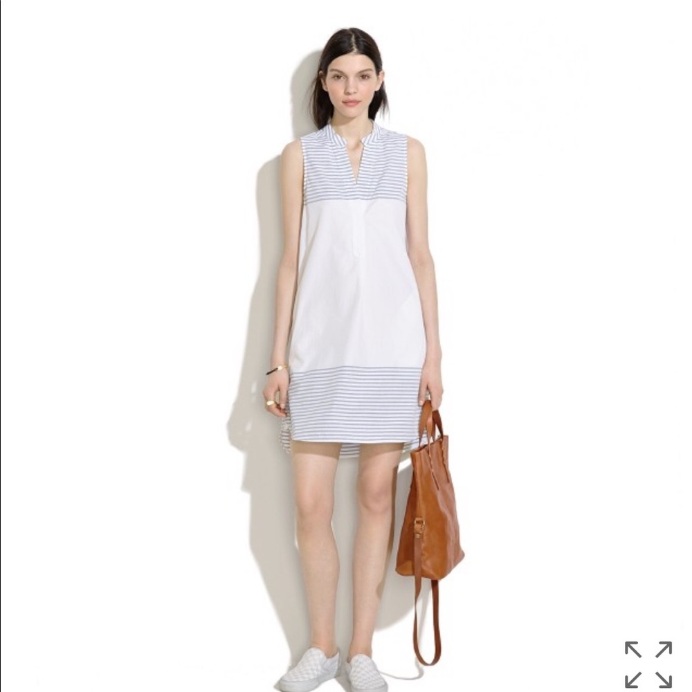 Madewell Sleeveless Shirtdress