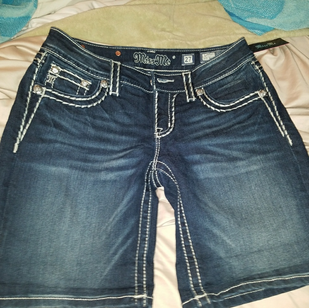 Miss Me Jean Shorts Size 27