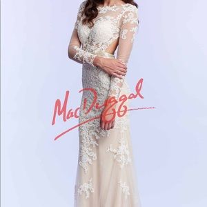 Cream Wedding Dress $375!