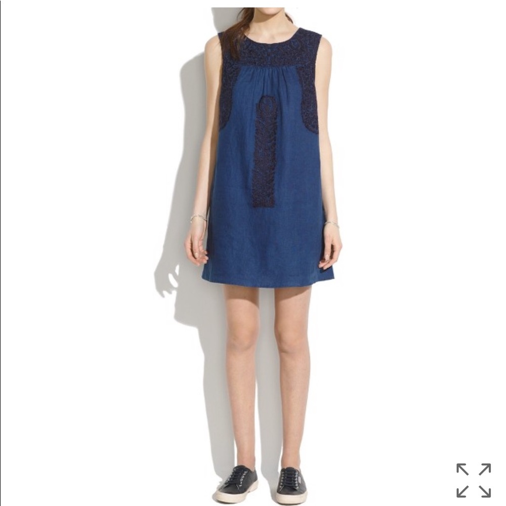 Madewell Mercado Shiftdress in After Dark