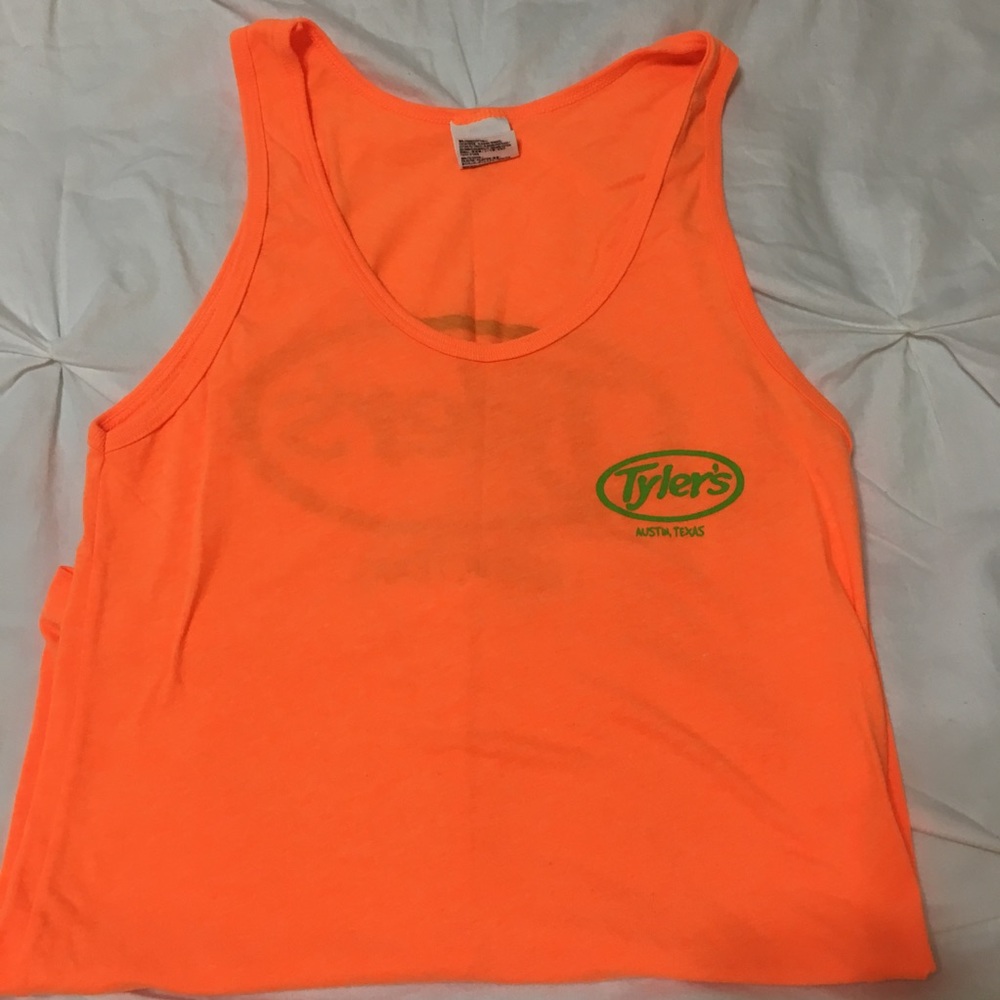 Tyler's Orange Sleeveless Tee