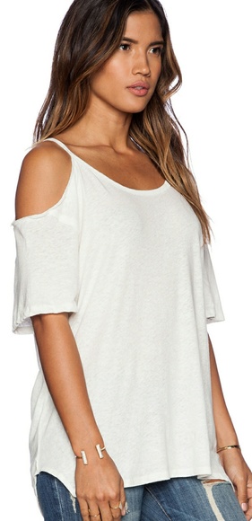 🆕Free People Rib After Party Tee in Ivory - Picture 4 of 4