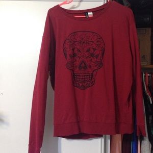 Maroon pullover