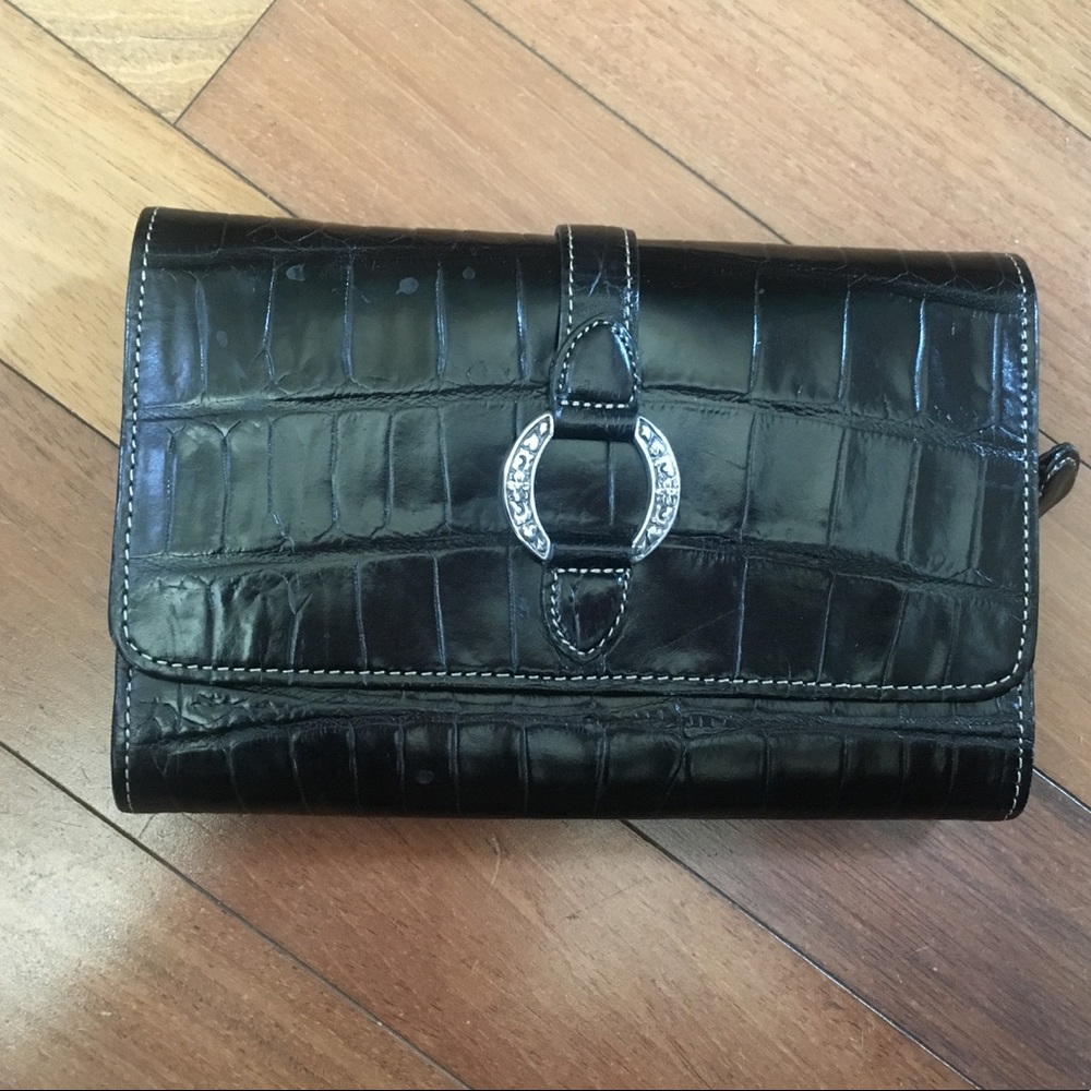 Brighton black clutch wallet