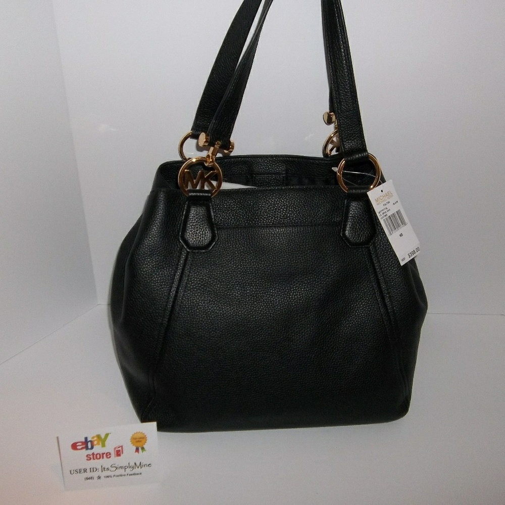 New MICHAEL KORS Fulton Large Leather Grab Bag