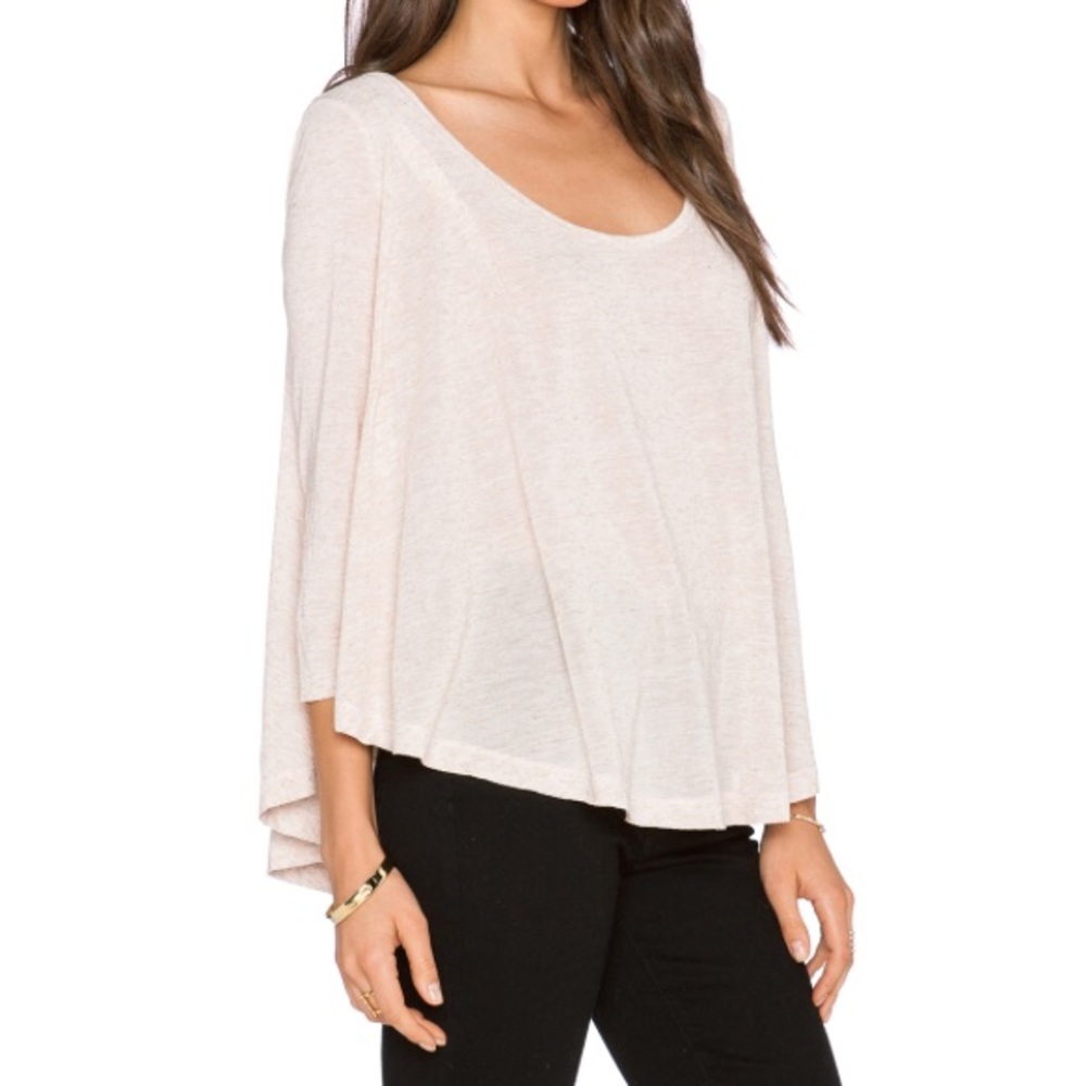 🆕Free  People Tambourine Tee in Dark Oatmeal - Picture 4 of 4