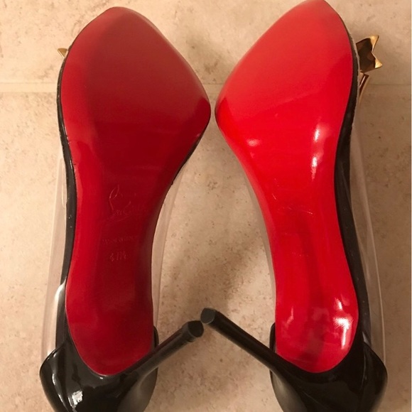 Christian Louboutin Justinodo Pvc Heels - Picture 4 of 8