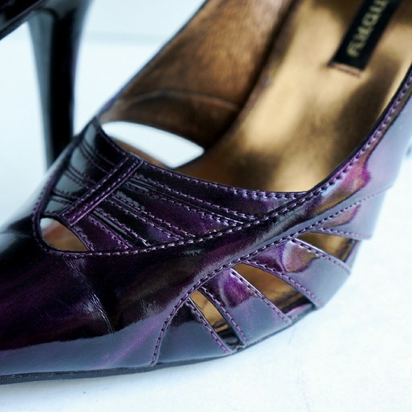 CHINESE LAUNDRY Sofisticate Purpure high Heels - Picture 2 of 6