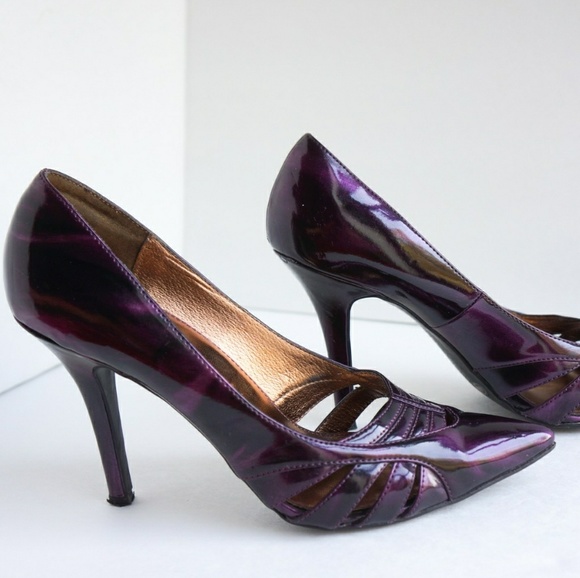 CHINESE LAUNDRY Sofisticate Purpure high Heels - Picture 3 of 6