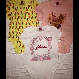 NWOT baby guess onesies