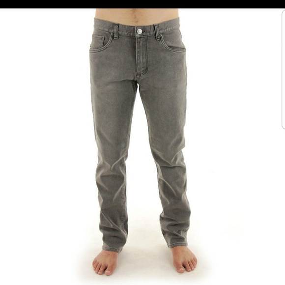 Rusty Straighty 180 Jeans Silver Fox Straight Leg - Picture 2 of 8