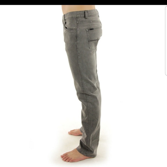 Rusty Straighty 180 Jeans Silver Fox Straight Leg - Picture 4 of 8