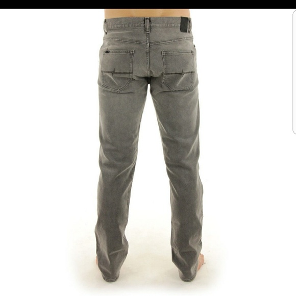 Rusty Straighty 180 Jeans Silver Fox Straight Leg - Picture 5 of 8