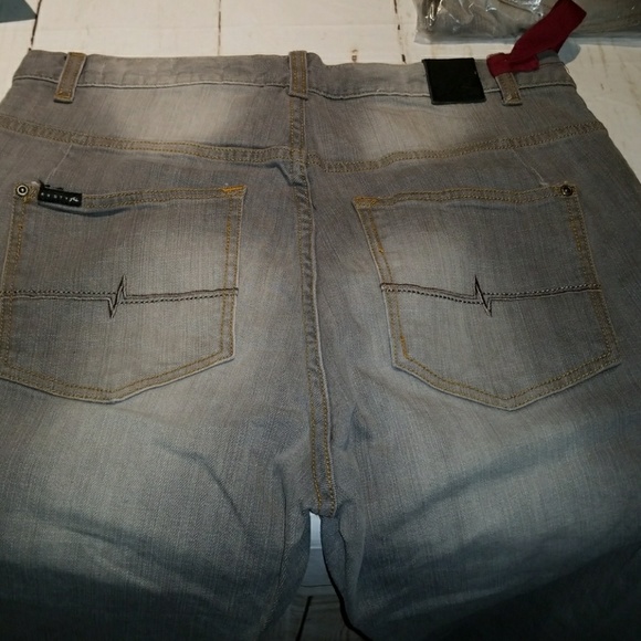 Rusty Straighty 180 Jeans Silver Fox Straight Leg - Picture 8 of 8