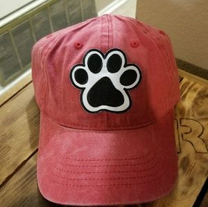 Dog print hat