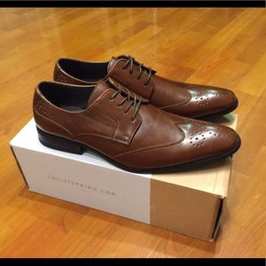 Call It Spring Leather Oxfords Size 9
