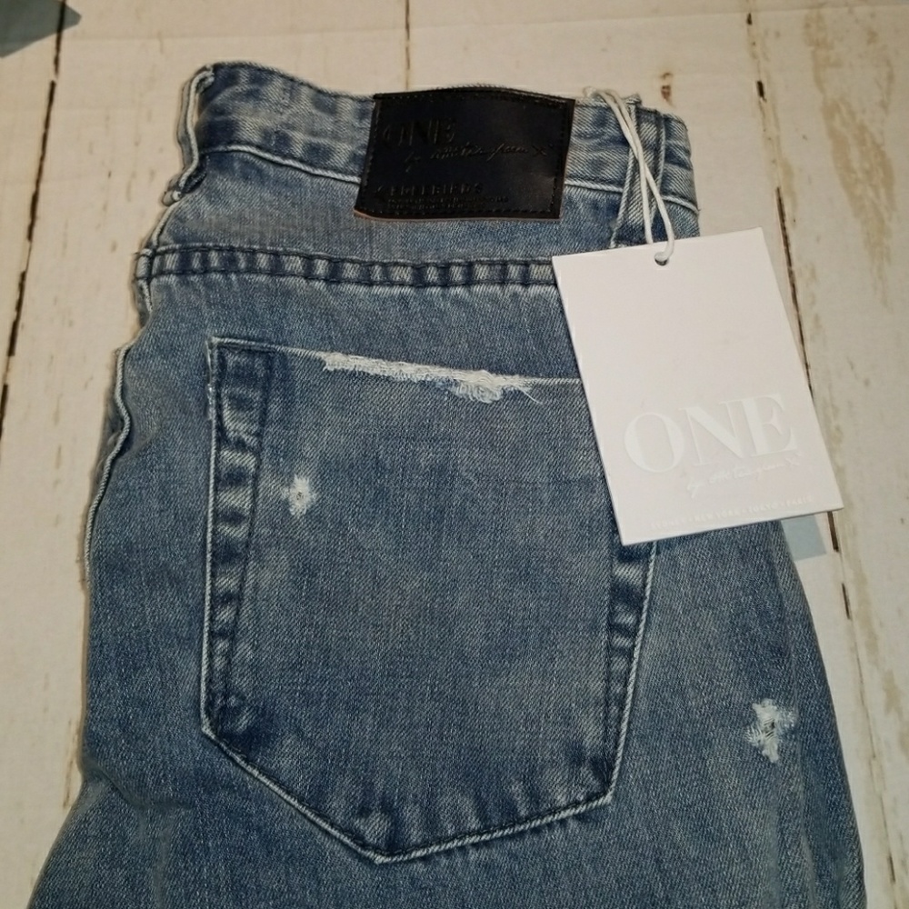 🆕One Teaspoon Freebirds Rigid Skinny Jeans Blue - Picture 5 of 7