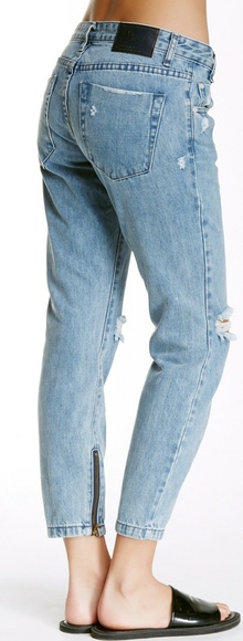 πOne Teaspoon Freebirds Rigid Skinny Jeans Blue - Picture 4 of 7