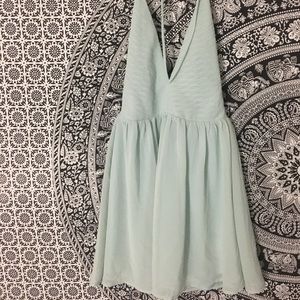 Mint Halter Dress