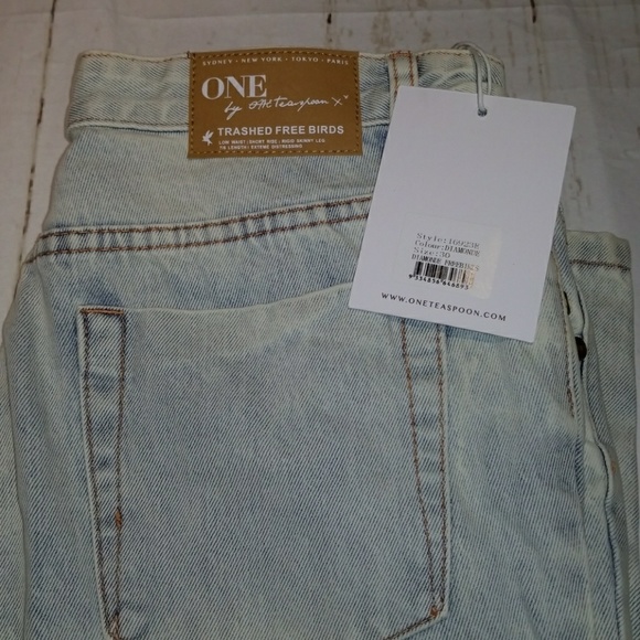 🆕One Teaspoon Trashed Free Birds Jeans - Picture 5 of 8