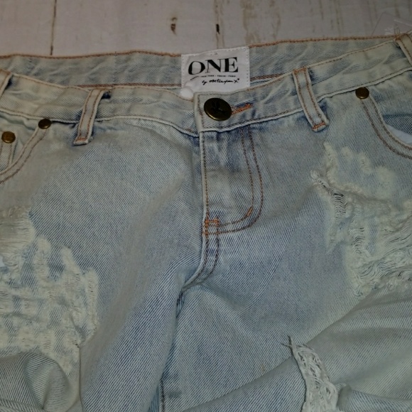 🆕One Teaspoon Trashed Free Birds Jeans - Picture 6 of 8