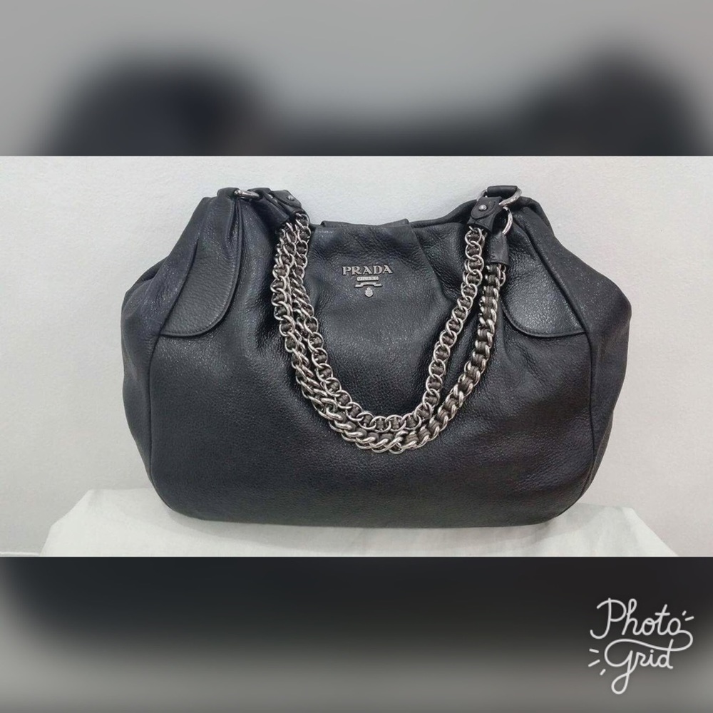 Prada Cervo Lux Chain Handbag