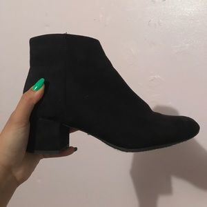 Black booties