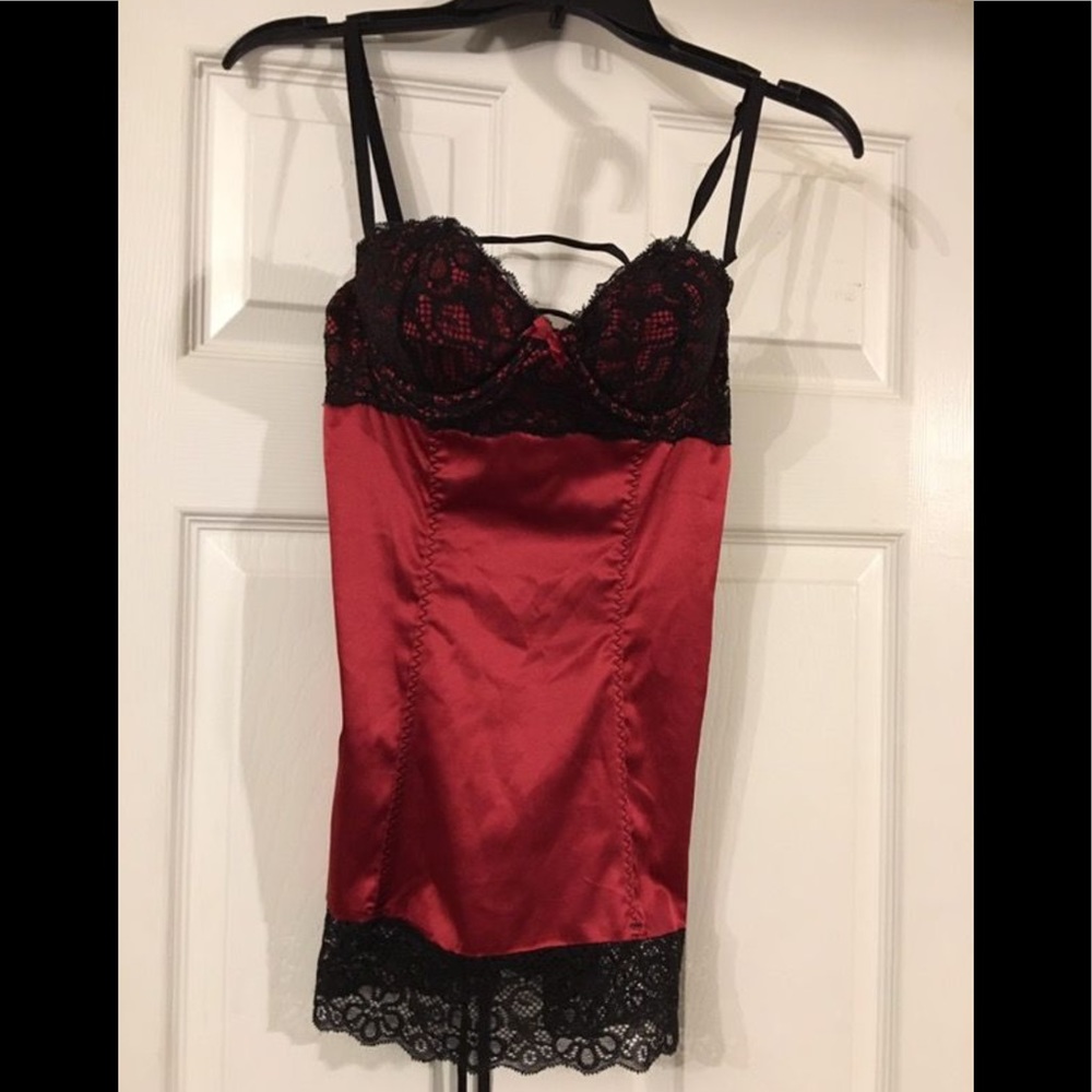 VS red and black Lingerie