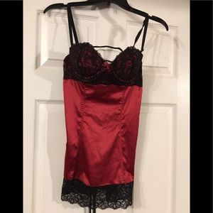 VS red and black Lingerie