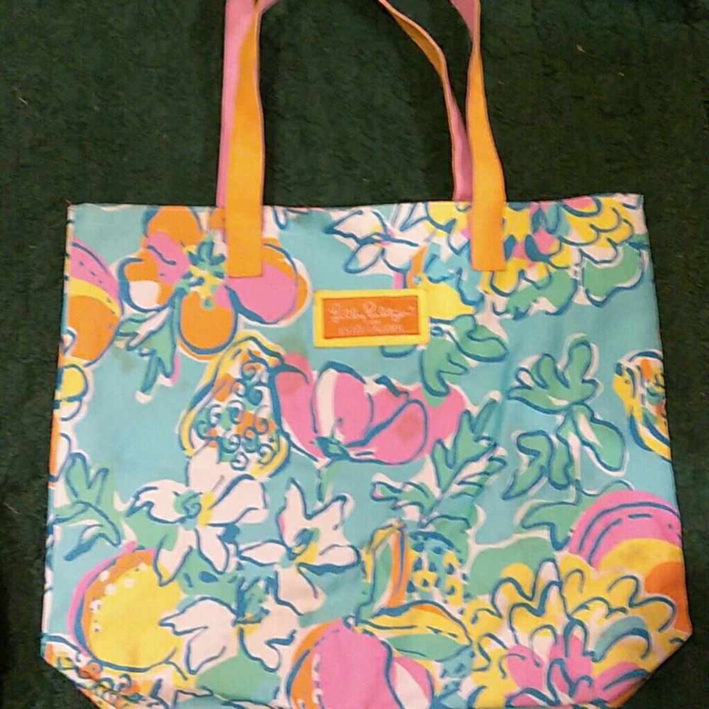 Lilly Pulitzer for ESTEE LAUDER tote bag
