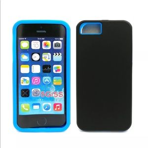 💜iPhone 5/5s Hybrid shockproof rugged case cover
