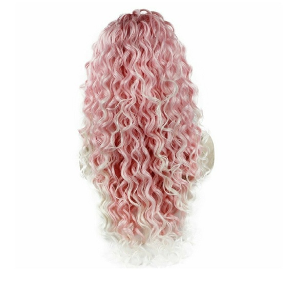 Beautiful White Tip Pink LaceFront Wig 24-26 inch