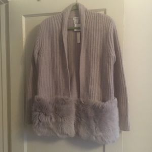 Club Monaco Women's Gray Braxlee Cardigan