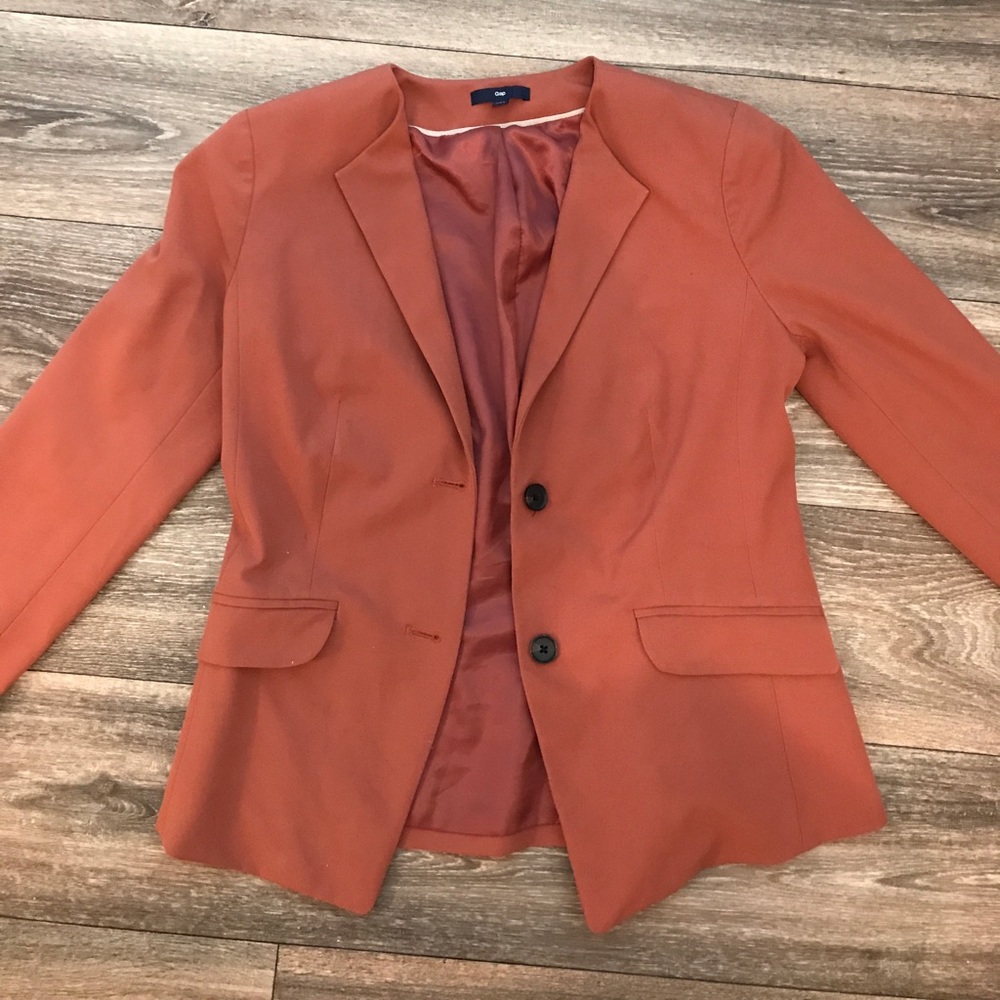 Salmon colored Boyfriend Blazer 🌹