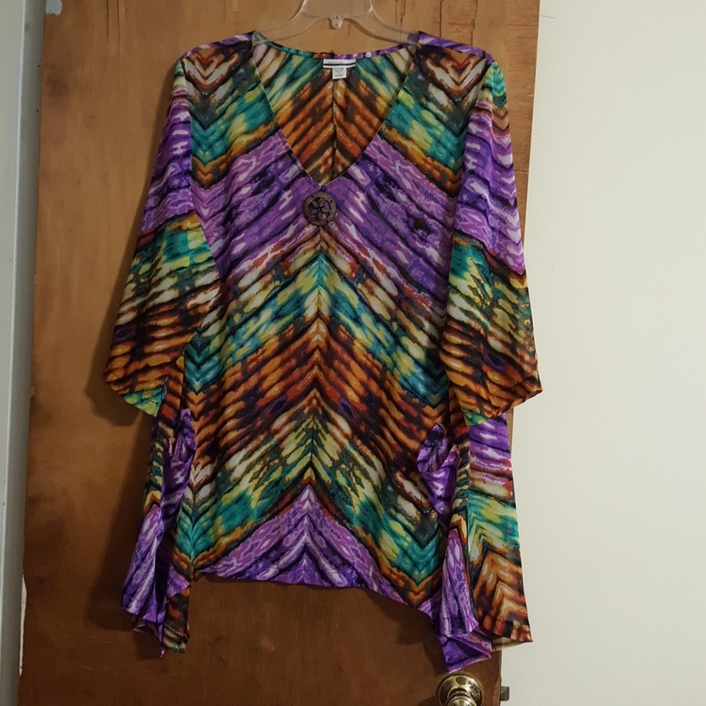 Blazing chevron stripes