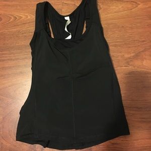 Black Lululemon athletic top size 2