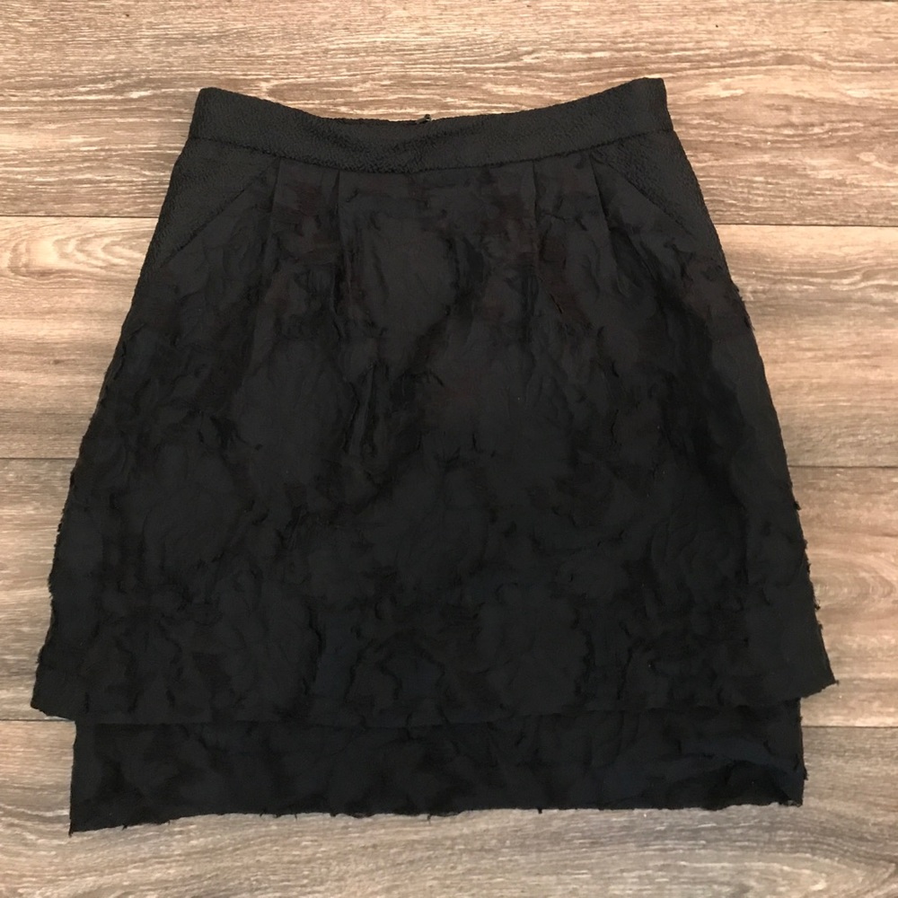 Layered Mini Skirt