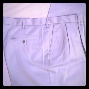 Dockers Lt Khaki 42x32 drycleaned 100%cotton