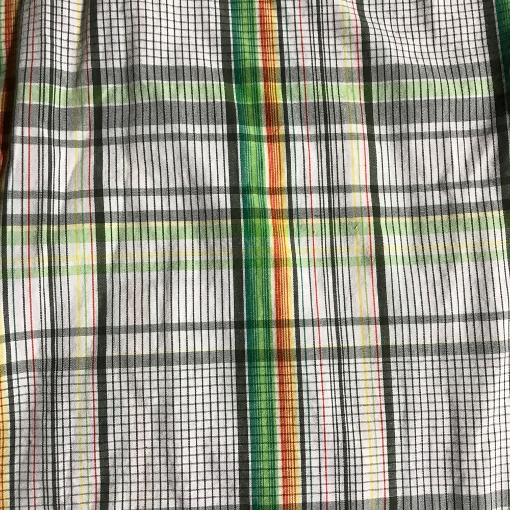 NWOT Volcom youth plaid button-down shirt, XL - Picture 5 of 5