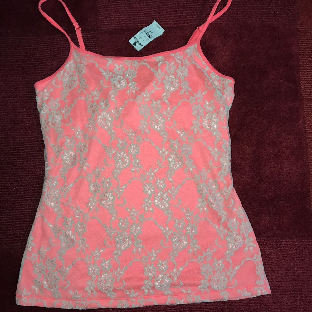 NWT Express sexy stretch Cami bra tank, size small