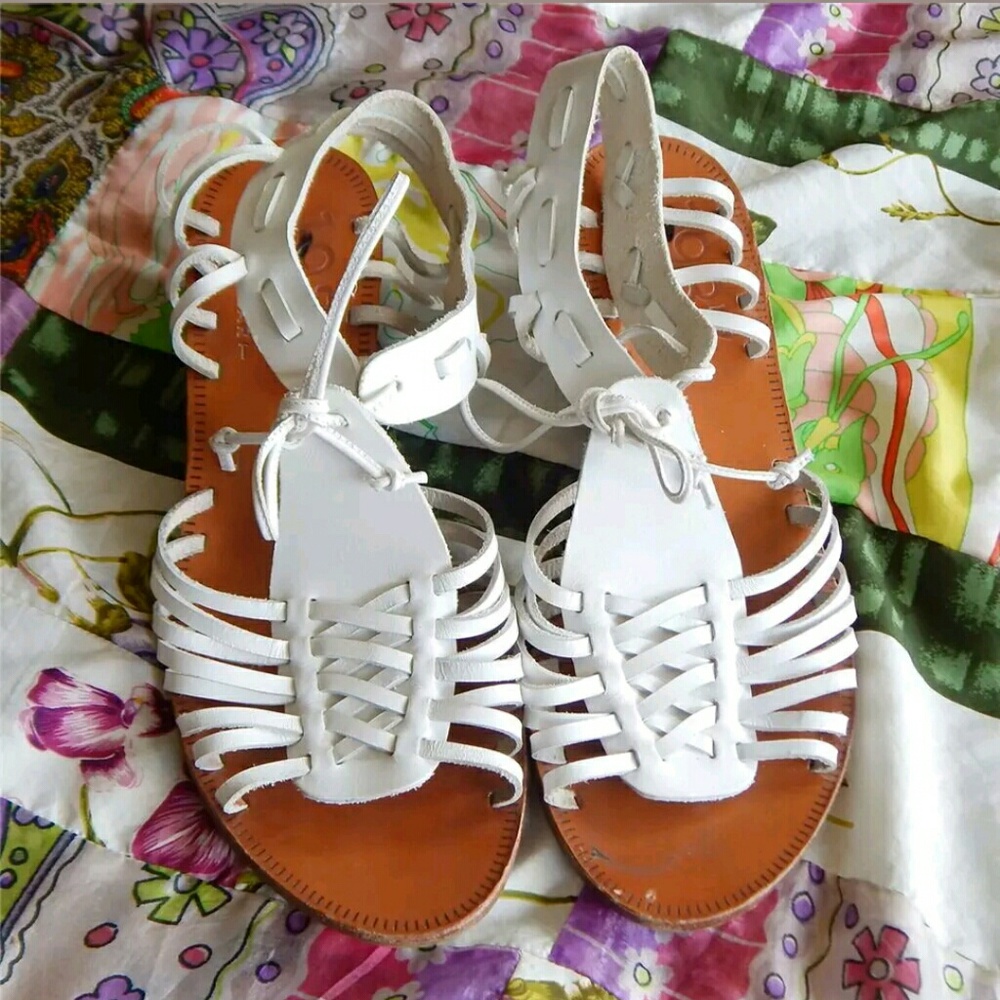 SOLD Madewell huarache sandals