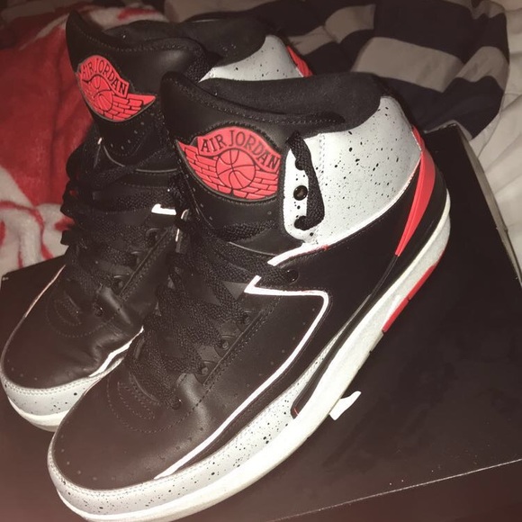 Jordan 2 Retro Infrared 23 Black Red 2014 385475-023  Air jordan 2 retro “infrared 23”