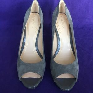 ColeHaan Nike Air suede pumps