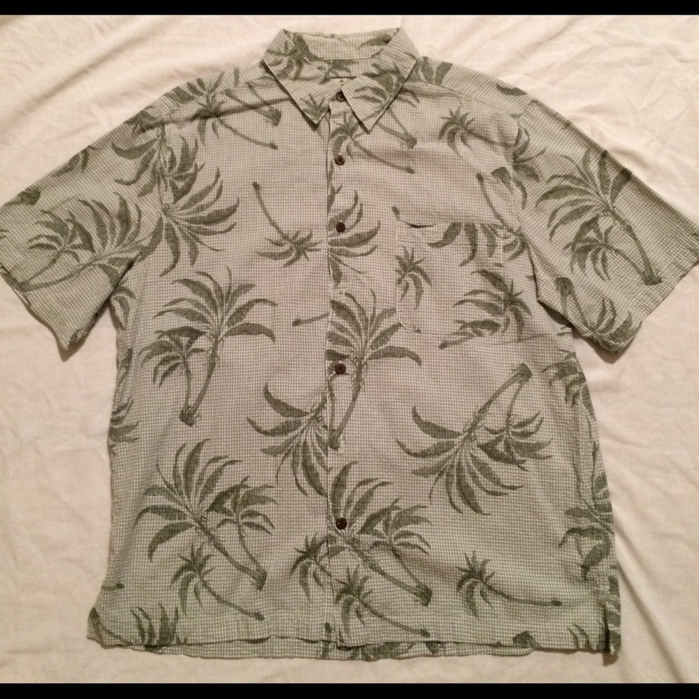 Hawaiian Button Down shirt "Havana Jack's Cafe" XL