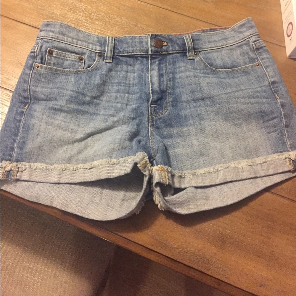 J Crew denim shorts