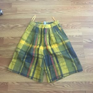 *SALE* Plaid High Waisted Shorts